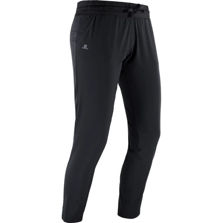 Black Salomon Essential Light Women's Sport Pants | PH 89352R